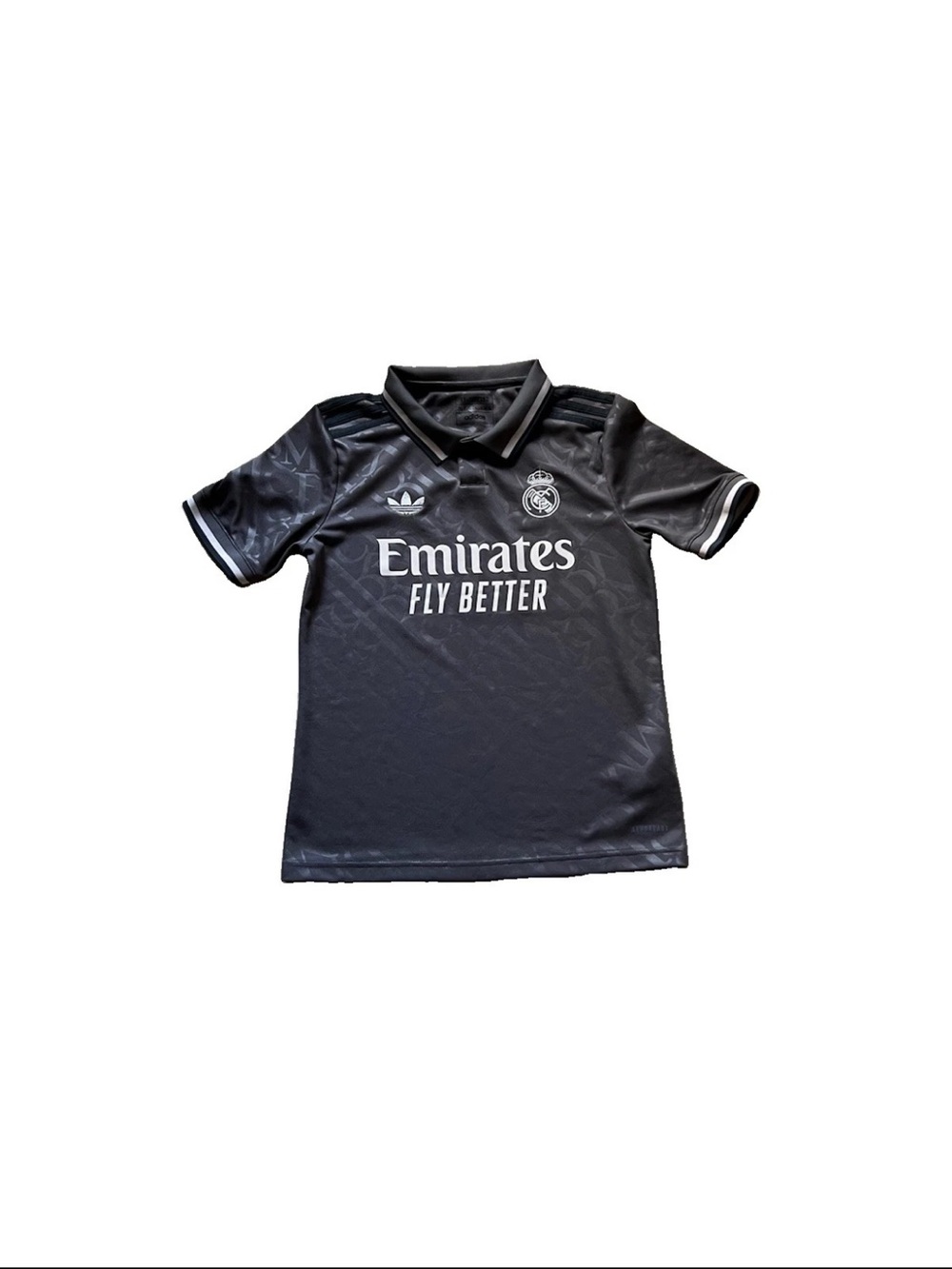 Adidas Real Madrid 2024 2025 Third La Liga Soccer Jersey 11-12 Youth